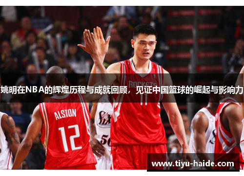 姚明在NBA的辉煌历程与成就回顾，见证中国篮球的崛起与影响力
